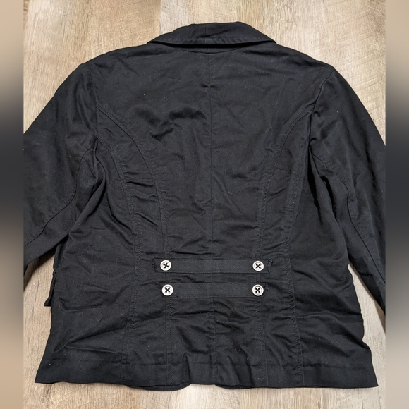 CAbi Black Military Style Jacket - Picture 7 of 12